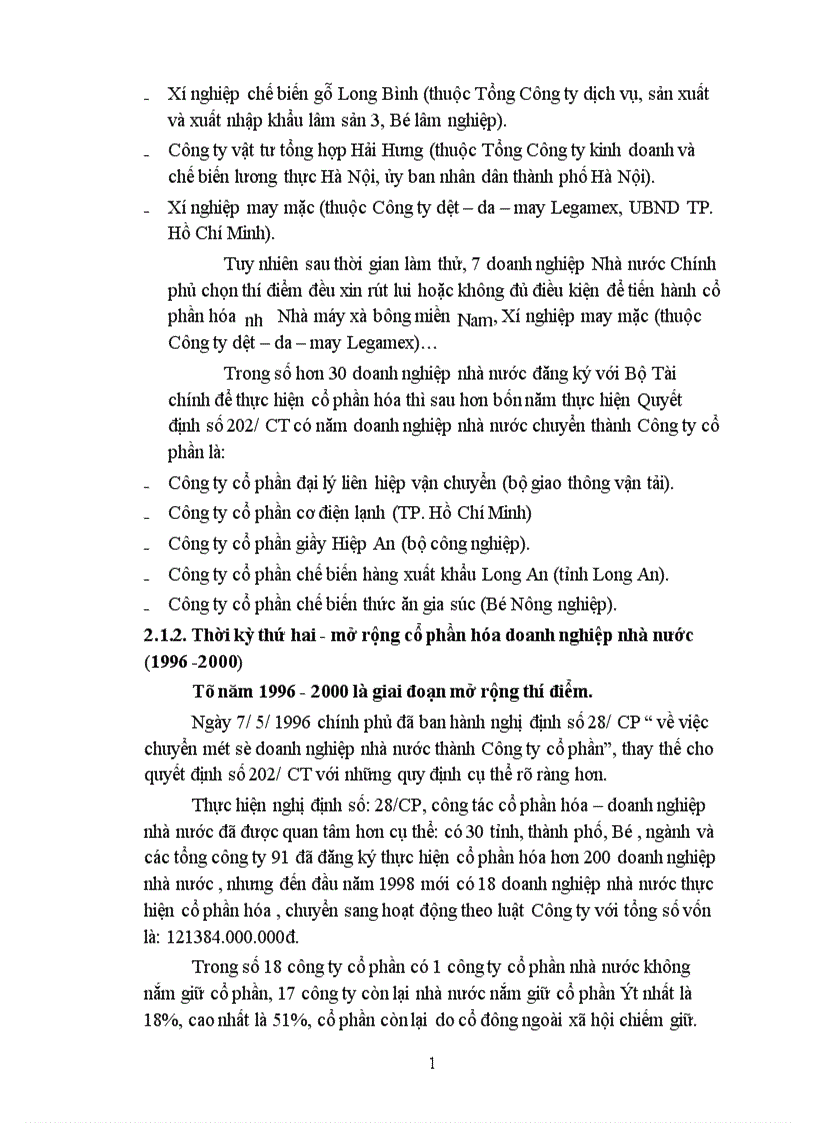 image for page Đẩy mạnh Cổ phần hoá một bộ phận doanh nghiệp nhà nước ở Việt Nam 1