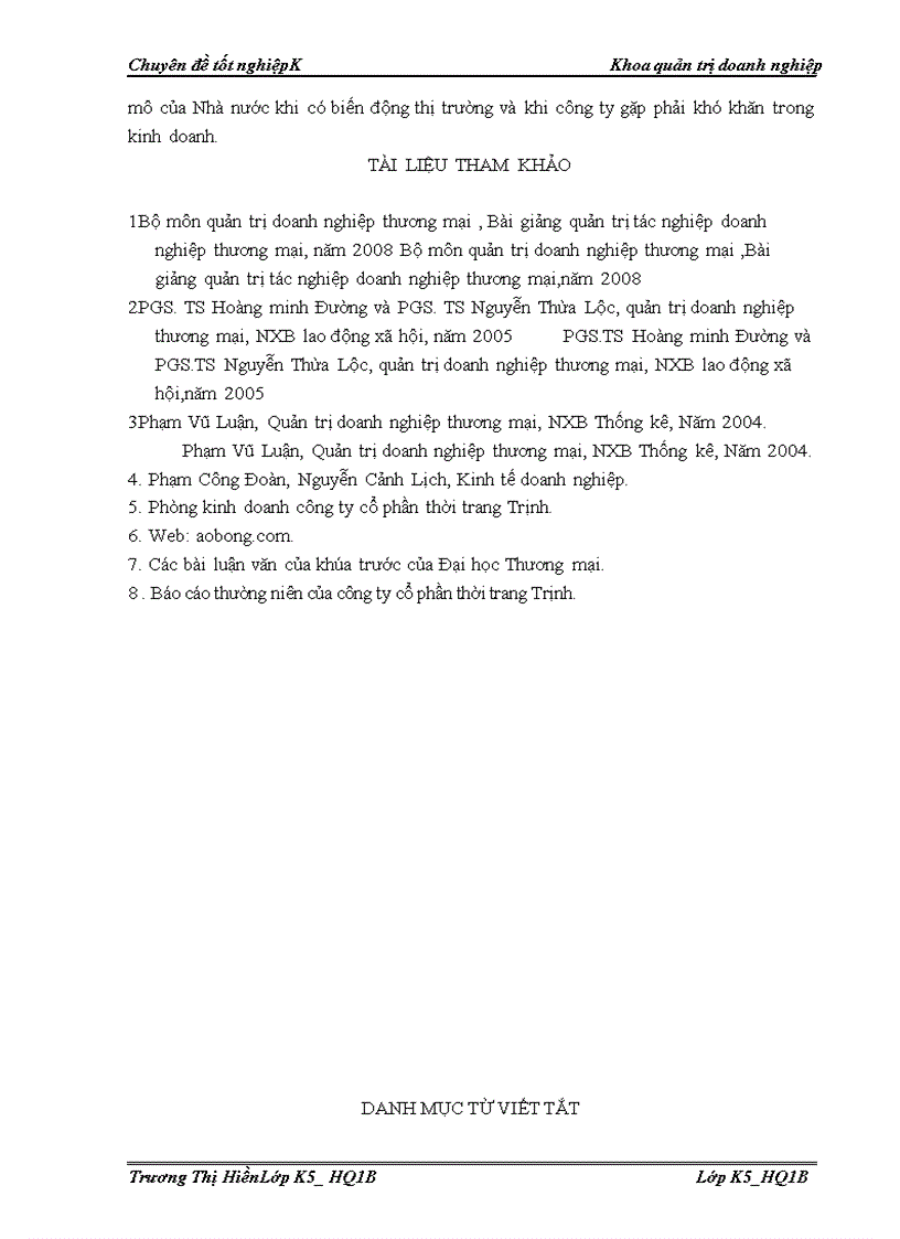 image for page Hoàn thiện công tác xây dựng kế hoạch bán hàng taị công ty cổ phần thời trang Trịnh 1