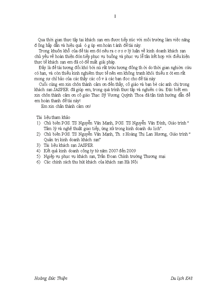 image for page Hoàn thiện hoạt động đón tiếp và phục vụ buồng tại khách sạn Jasper 1