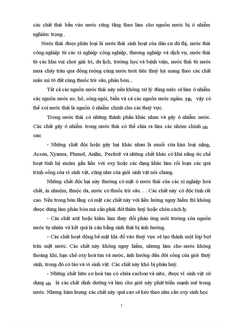 image for page Sử dụng hệ thống hồ sinh học kết hợp với hệ thống lọc qua hào đất để xử lý nước thải có nồng độ chất hữu cơ cao