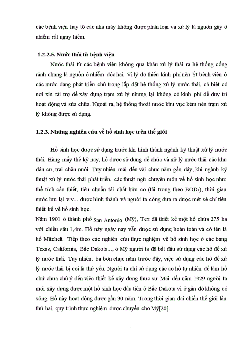 image for page Sử dụng hệ thống hồ sinh học kết hợp với hệ thống lọc qua hào đất để xử lý nước thải có nồng độ chất hữu cơ cao