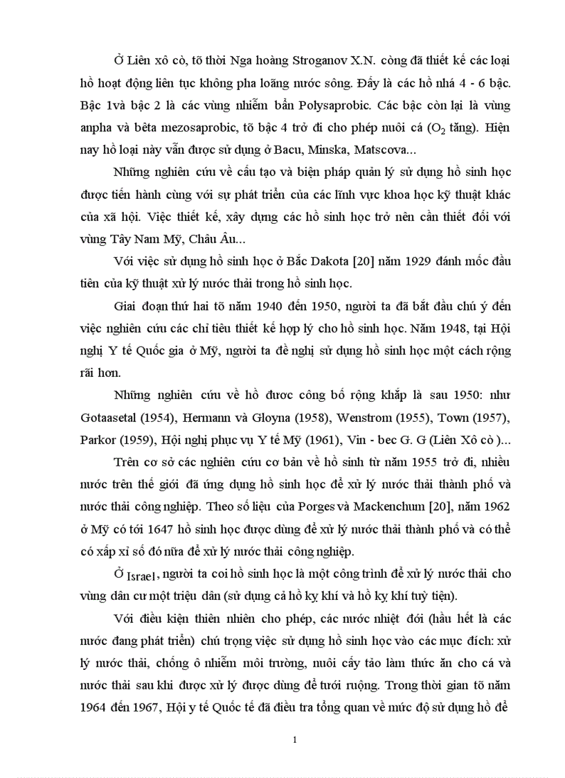 image for page Sử dụng hệ thống hồ sinh học kết hợp với hệ thống lọc qua hào đất để xử lý nước thải có nồng độ chất hữu cơ cao