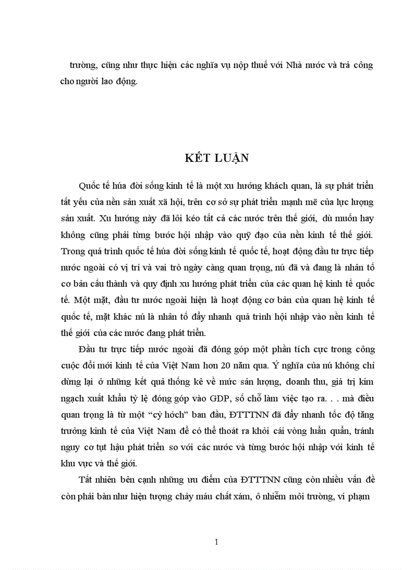 image for page Vai trò của nguồn vốn đầu tư trực tiếp nước ngoài với tăng trưởng kinh tế ở các nước đang phát triển Thực trạng đầu tư trực tiếp nước ngoài ở Việt Nam
