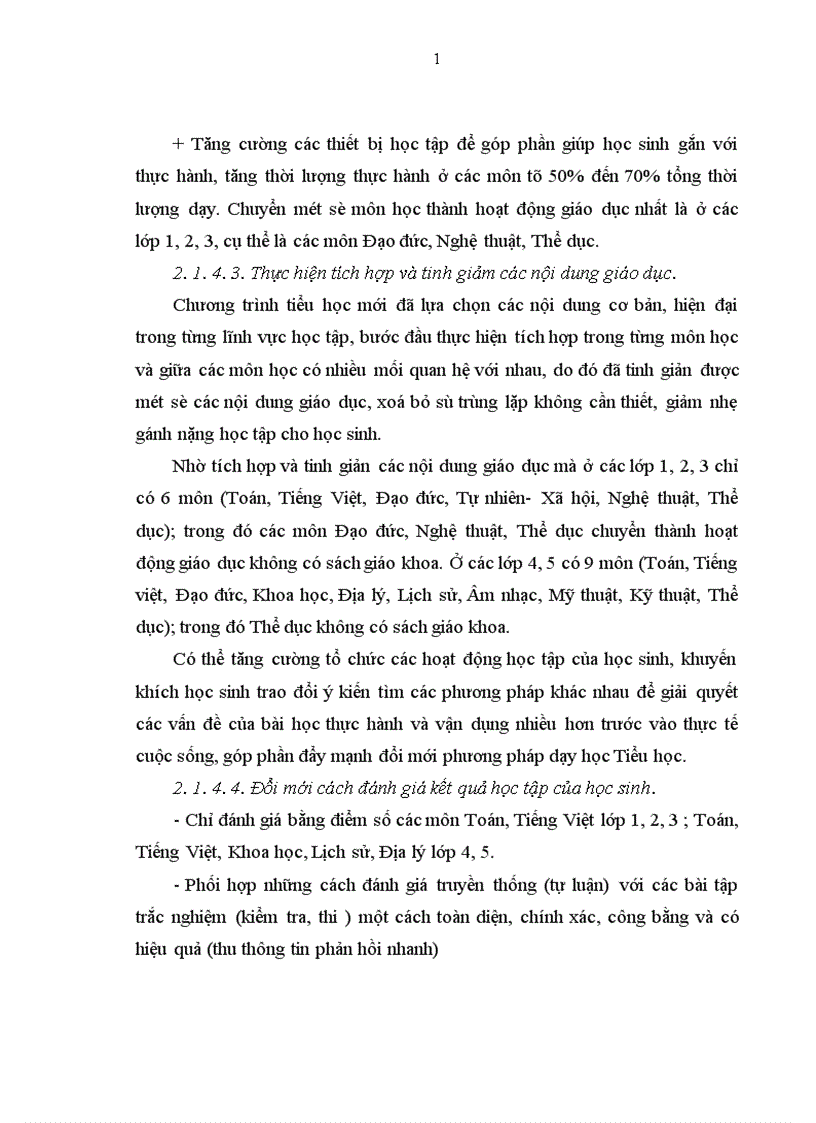 image for page Thực trạng kỹ năng dạy học trên lớp của giáo viên Tiểu học Yên Dũng Bắc Giang theo yêu cầu của chương trình mới