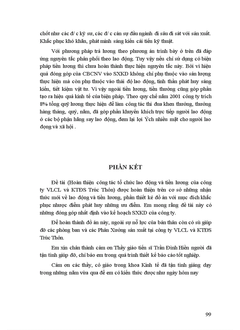 image for page Hoàn thiện công tác tổ chức lao động và tiền lương của Công ty Vật liệu chịu lửa và Khai thác đất sét Trúc Thôn