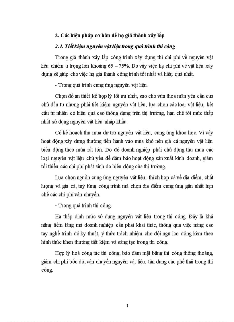 image for page Các giải pháp cơ bản góp phần hạ giá thành xây dựng công trình xây dựng ở Công ty xây dựng và phát triển nhà Hai Bà Trưng
