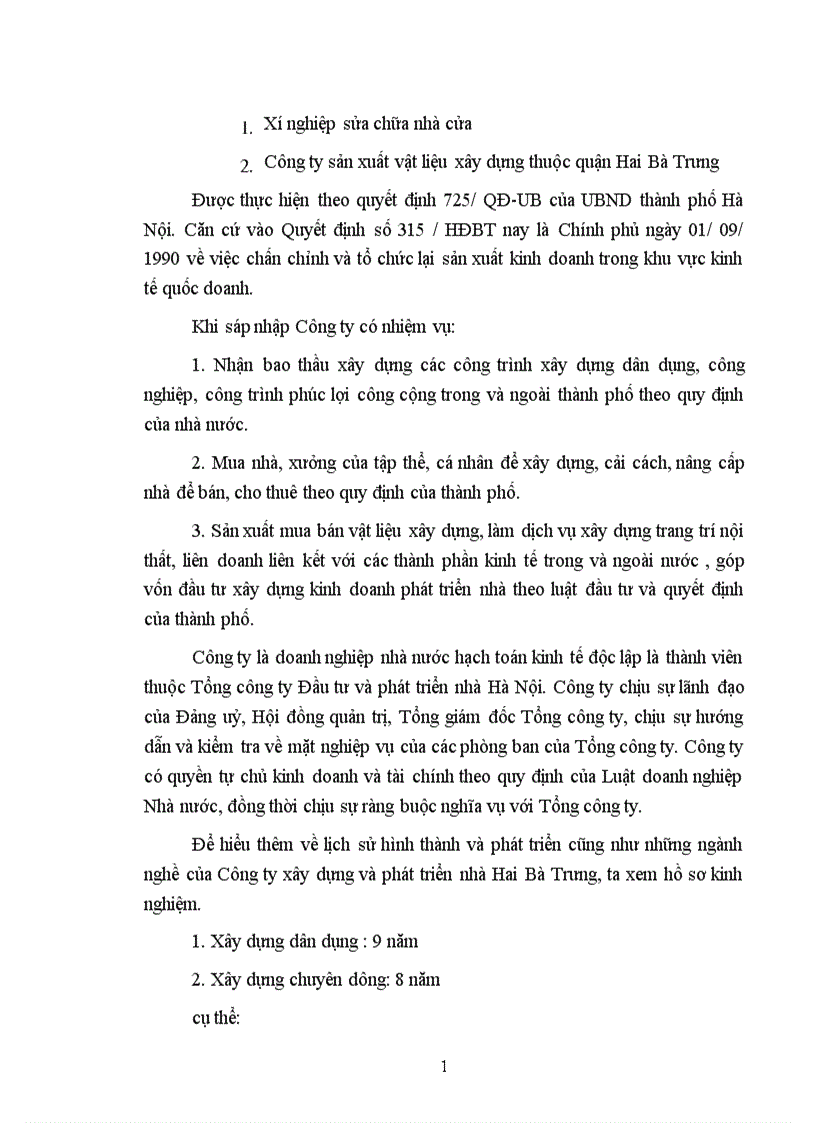 image for page Các giải pháp cơ bản góp phần hạ giá thành xây dựng công trình xây dựng ở Công ty xây dựng và phát triển nhà Hai Bà Trưng