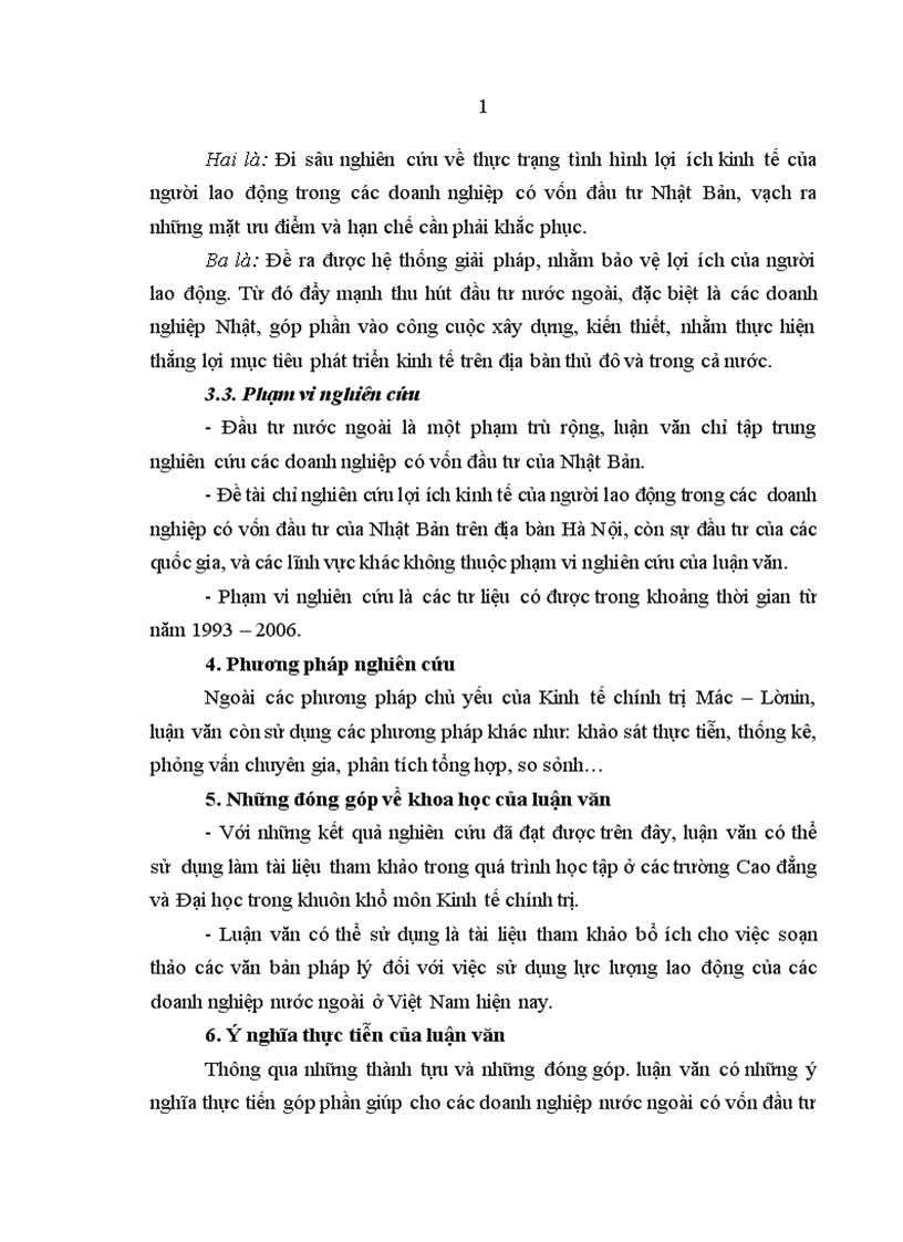 image for page Lợi ích kinh tế của người lao động trong các doanh nghiệp có vốn đầu tư của Nhật Bản trên địa bàn Hà Nội