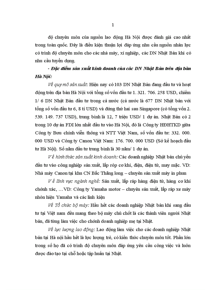 image for page Lợi ích kinh tế của người lao động trong các doanh nghiệp có vốn đầu tư của Nhật Bản trên địa bàn Hà Nội