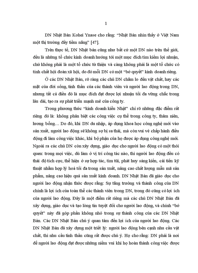 image for page Lợi ích kinh tế của người lao động trong các doanh nghiệp có vốn đầu tư của Nhật Bản trên địa bàn Hà Nội