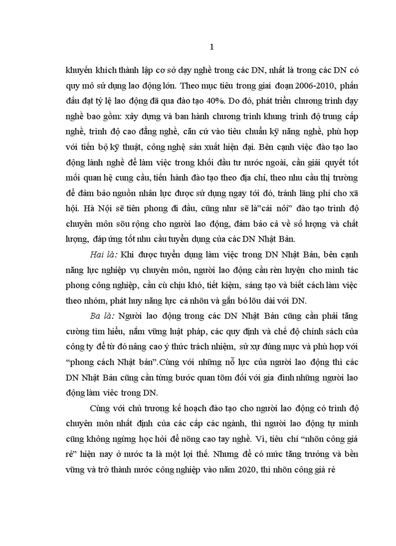 image for page Lợi ích kinh tế của người lao động trong các doanh nghiệp có vốn đầu tư của Nhật Bản trên địa bàn Hà Nội