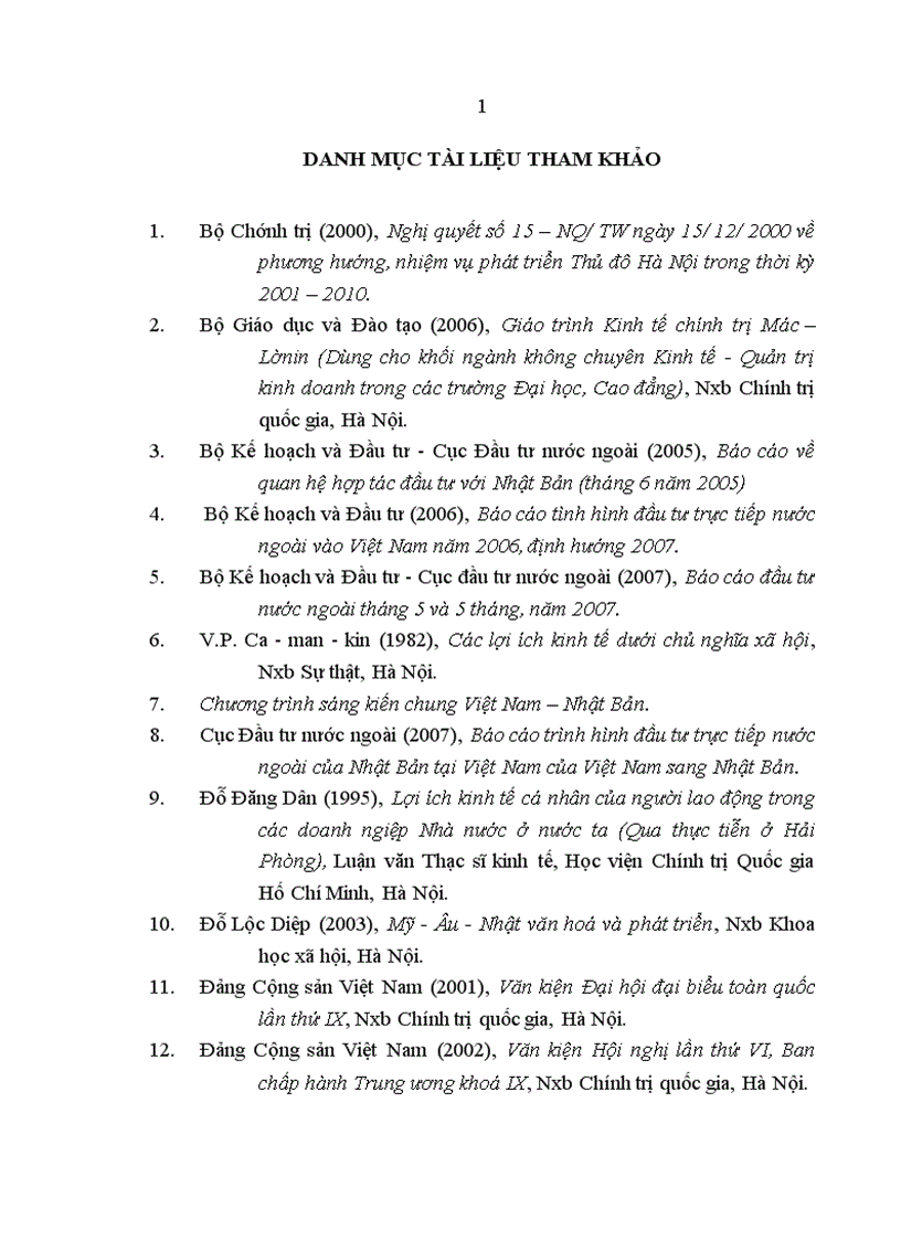 image for page Lợi ích kinh tế của người lao động trong các doanh nghiệp có vốn đầu tư của Nhật Bản trên địa bàn Hà Nội