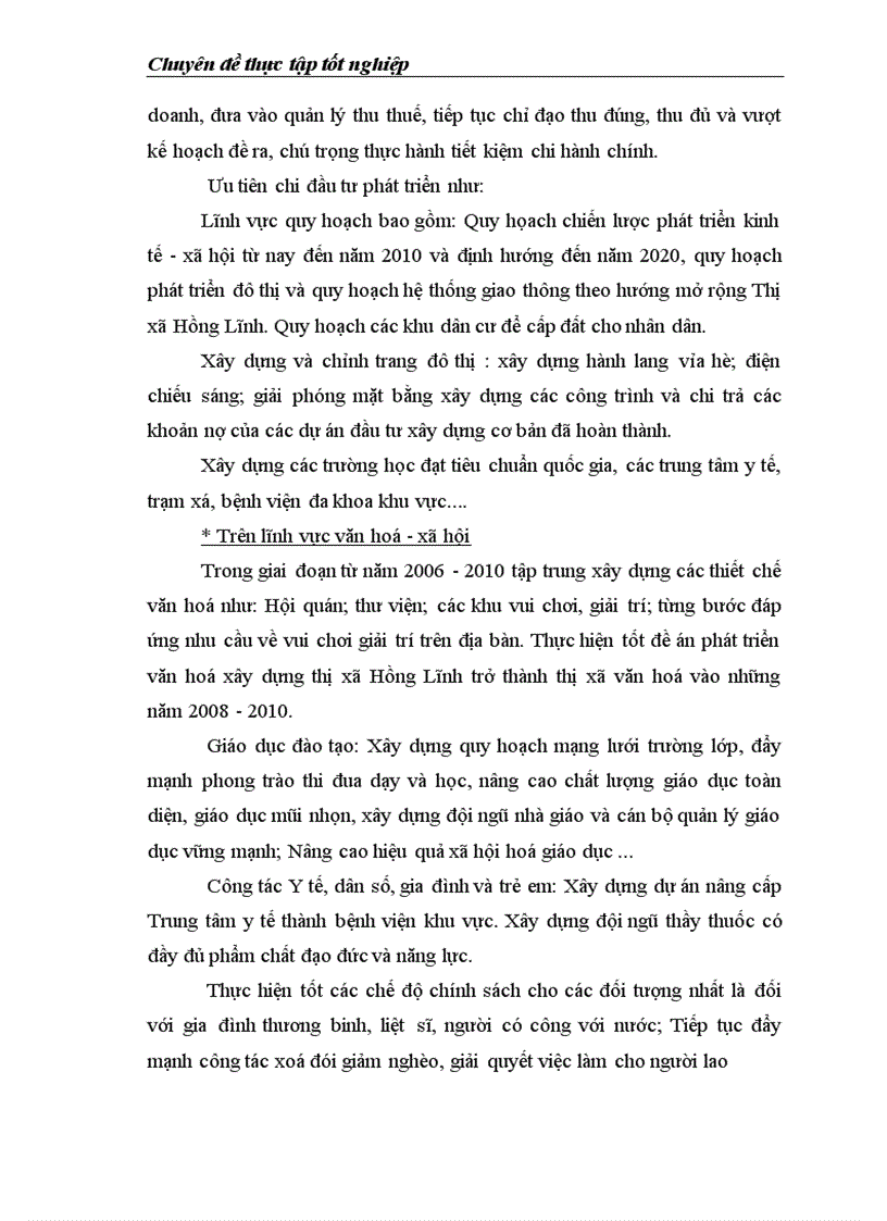 image for page Thực trạng và giải pháp sử dụng hiệu quả vốn đầu tư từ ngân sách cho đầu tư phát triển trên địa bàn thị xã Hồng Lĩnh tỉnh Hà Tĩnh giai đoạn 2000 2010 1