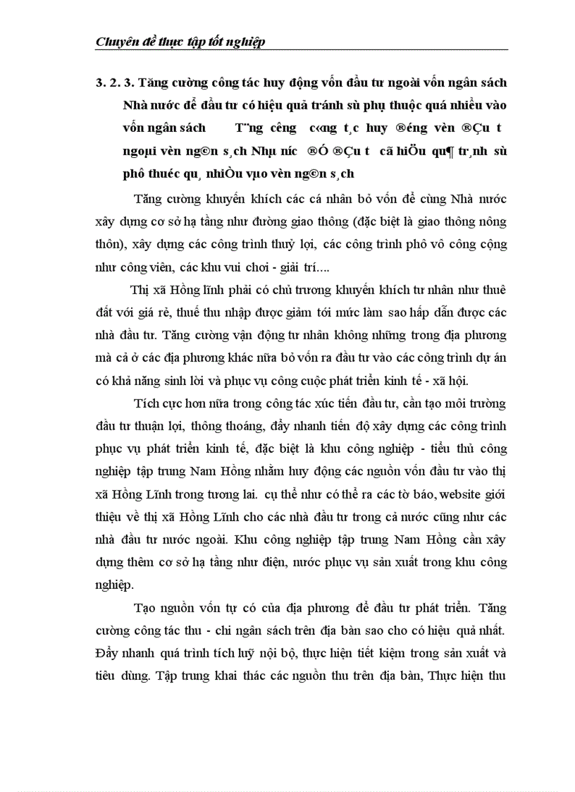image for page Thực trạng và giải pháp sử dụng hiệu quả vốn đầu tư từ ngân sách cho đầu tư phát triển trên địa bàn thị xã Hồng Lĩnh tỉnh Hà Tĩnh giai đoạn 2000 2010 1