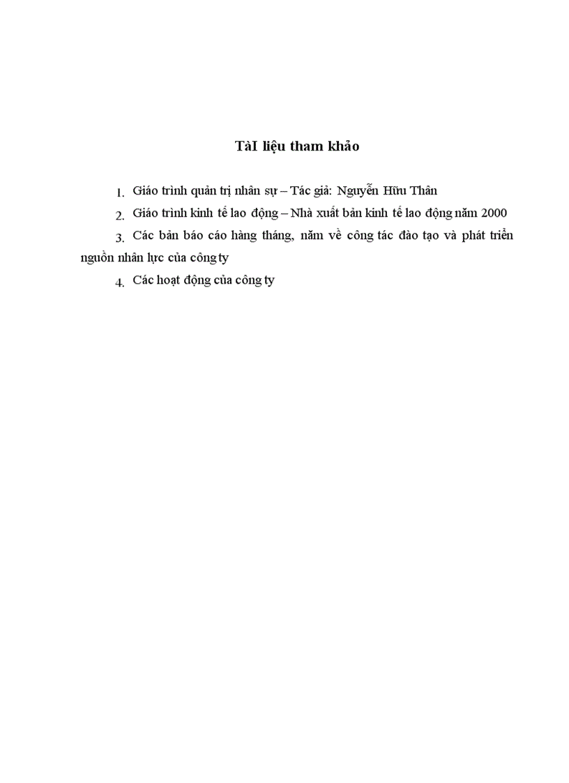 image for page Công tác đào tạo và phát triển nguồn nhân lực tại Công ty TNHH Nam Dương 1