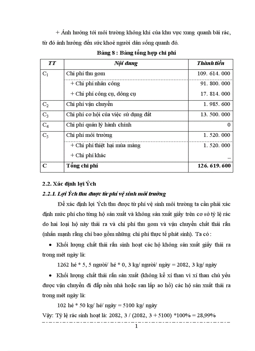 image for page Bước đầu tính toán hiệu quả kinh tế của việc thiết lập hệ thống thu gom chất thải rắn làng giấy Phong Khê huyện Yên Phong tỉnh Bắc Ninh 1