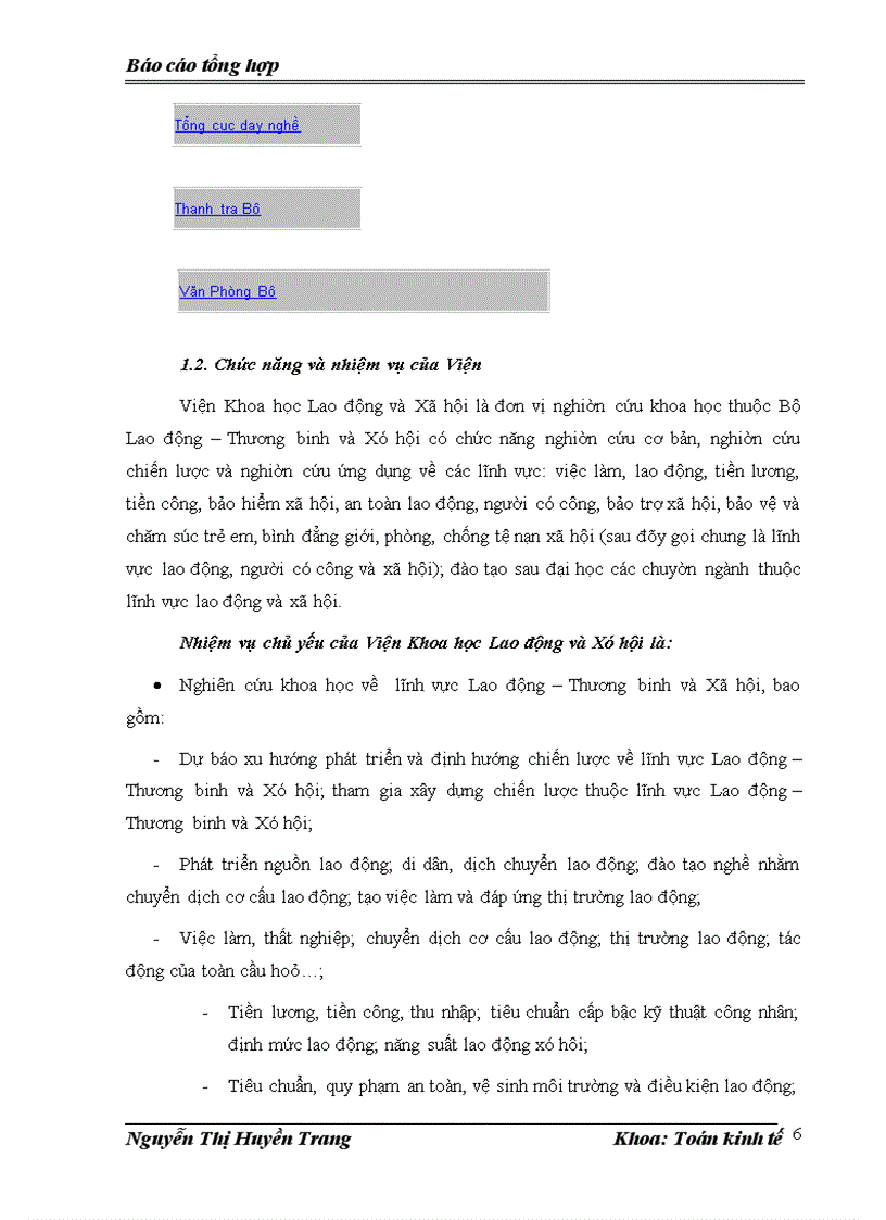 image for page Báo cáo thực tập tổng hợp tại Viện Khoa học Lao động và Xã hội và Trung tâm Thông tin phân tích và dự báo chiến lược
