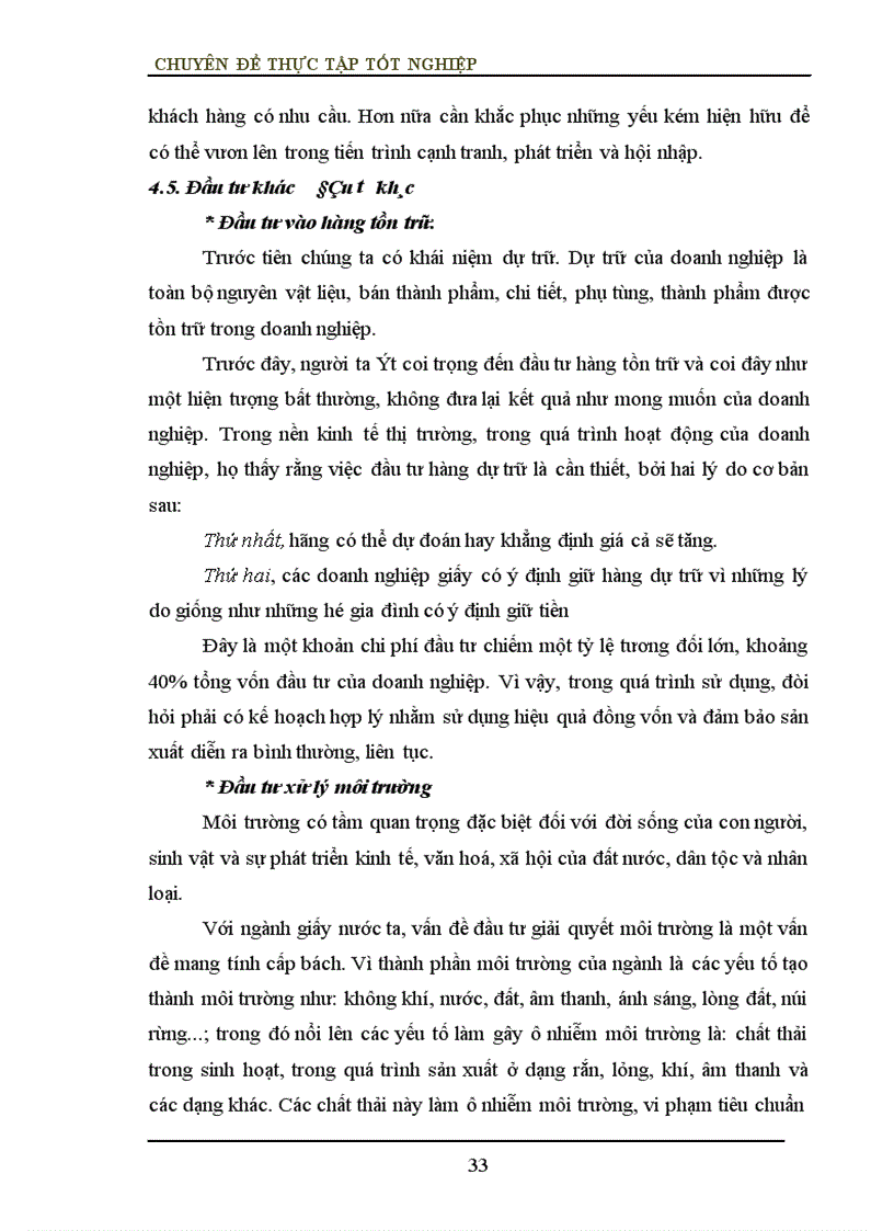 image for page Đầu tư phát triển ngành công nghiệp giấy tại tổng công ty Giấy Việt Nam Thực trạng và giải pháp 1