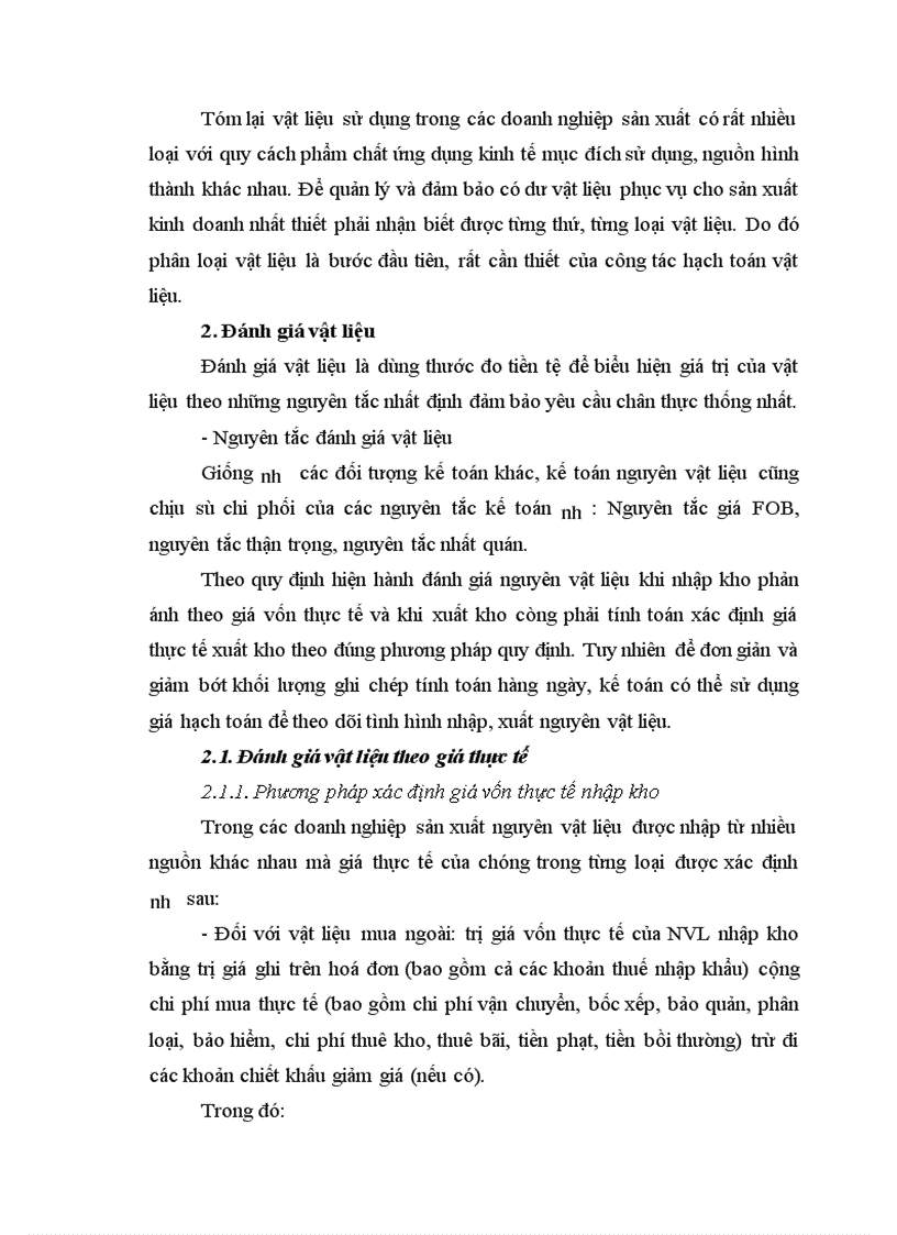 image for page Tổ chức kế toán nguyên vật liệu và phân tích tình hình quản lý sử dụng nguyên vật liệu tại Xí nghiệp may Minh Hà 1