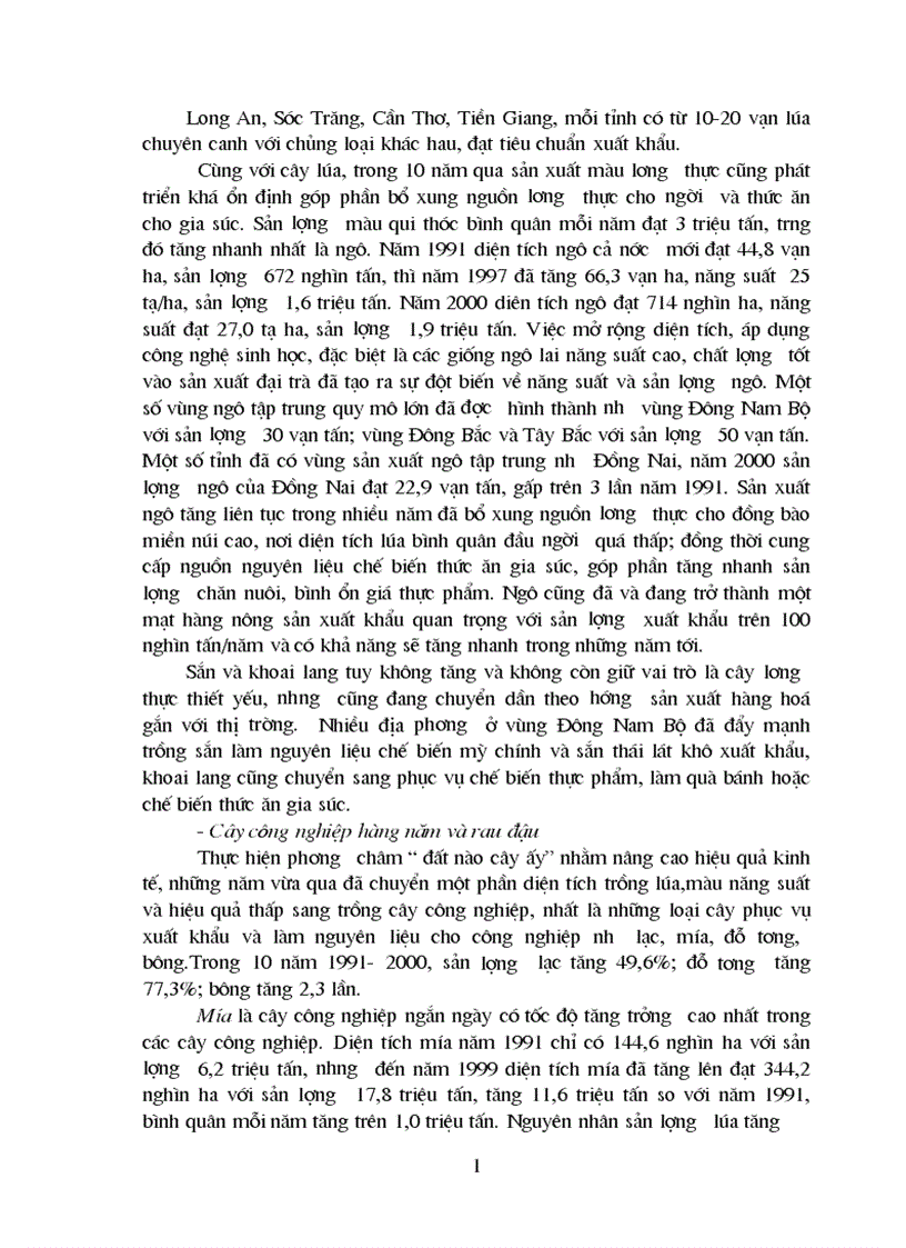 image for page Phương hướng cơ bản chuyển dịch cơ cấu nông nghiệp Việt Nam giai đoạn 2001 2010 1