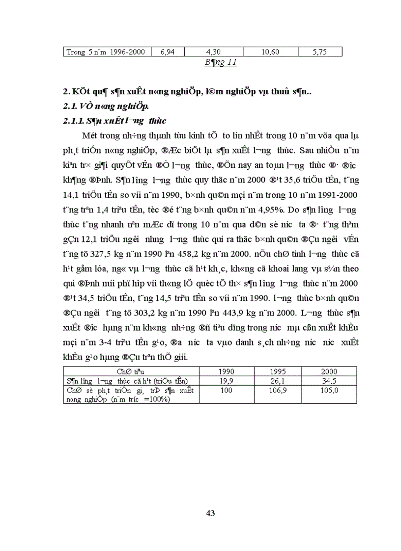 image for page Phương hướng cơ bản chuyển dịch cơ cấu nông nghiệp Việt Nam giai đoạn 2001 2010 1