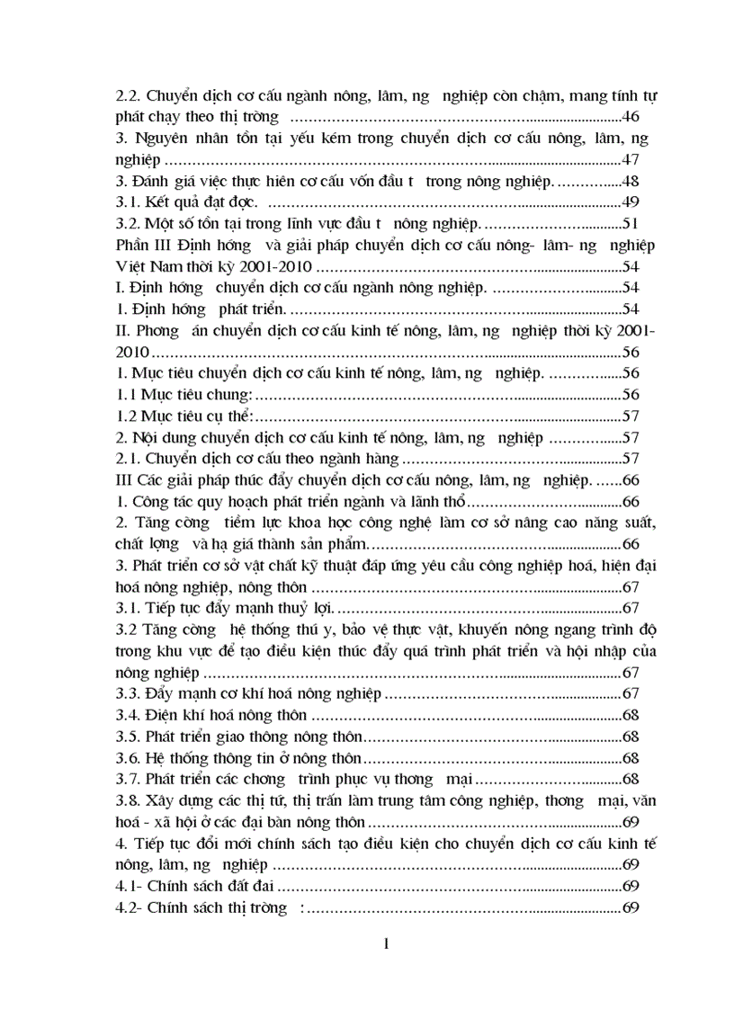 image for page Phương hướng cơ bản chuyển dịch cơ cấu nông nghiệp Việt Nam giai đoạn 2001 2010 1
