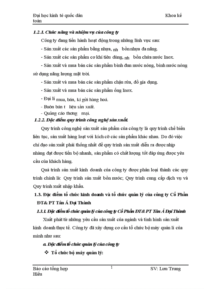 image for page Công tác kế toán tại Công ty đầu tư và phát triển cổ phần Tân á Đại Thành