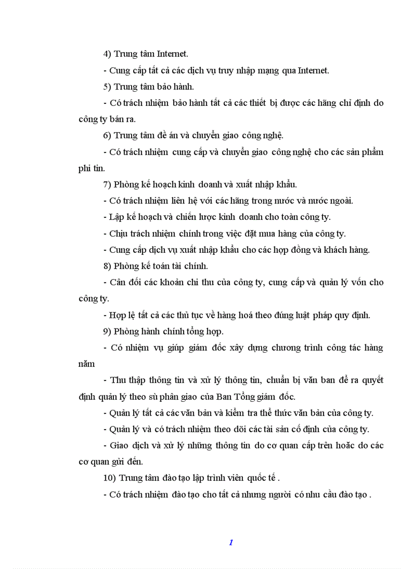 image for page Báo cáo thực tập tổng hợp của Công ty FPT