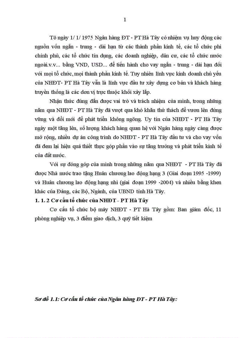 image for page Một số giải pháp hoàn thiện công tác phân tích tài chính doanh nghiệp phục vụ cho hoạt động tín dụng tại Ngân hàng ĐT PT Hà Tây