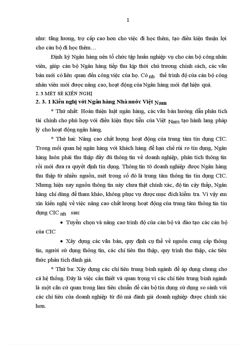 image for page Một số giải pháp hoàn thiện công tác phân tích tài chính doanh nghiệp phục vụ cho hoạt động tín dụng tại Ngân hàng ĐT PT Hà Tây