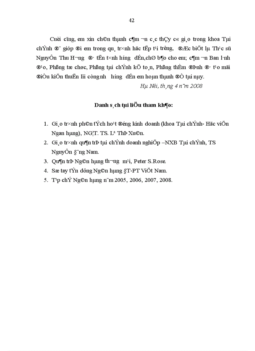 image for page Một số giải pháp hoàn thiện công tác phân tích tài chính doanh nghiệp phục vụ cho hoạt động tín dụng tại Ngân hàng ĐT PT Hà Tây