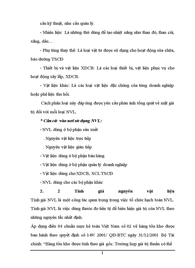 image for page Kế toán nguyên vật liệu trong doanh nghiệp Việt Nam hiện nay 1