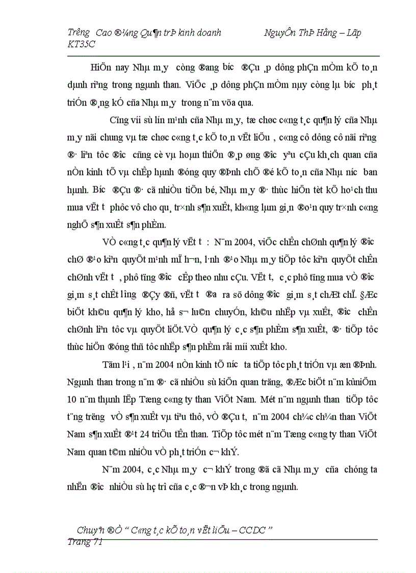 image for page Công tác kế toán vật liệu công cụ dụng cụ