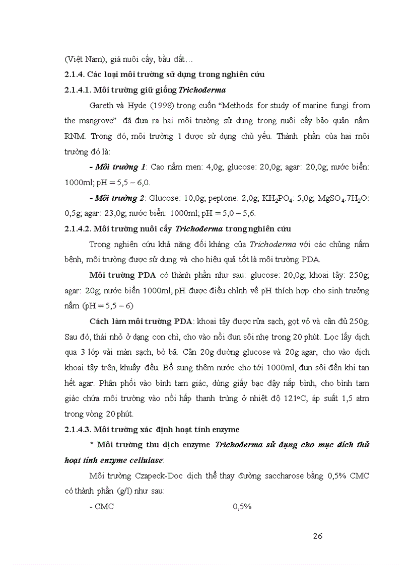 image for page Nghiên cứu khả năng đối kháng và tiềm năng ứng dụng của một số chủng Trichoderma phân lập từ RNM trên một số nấm bệnh thực vật 1