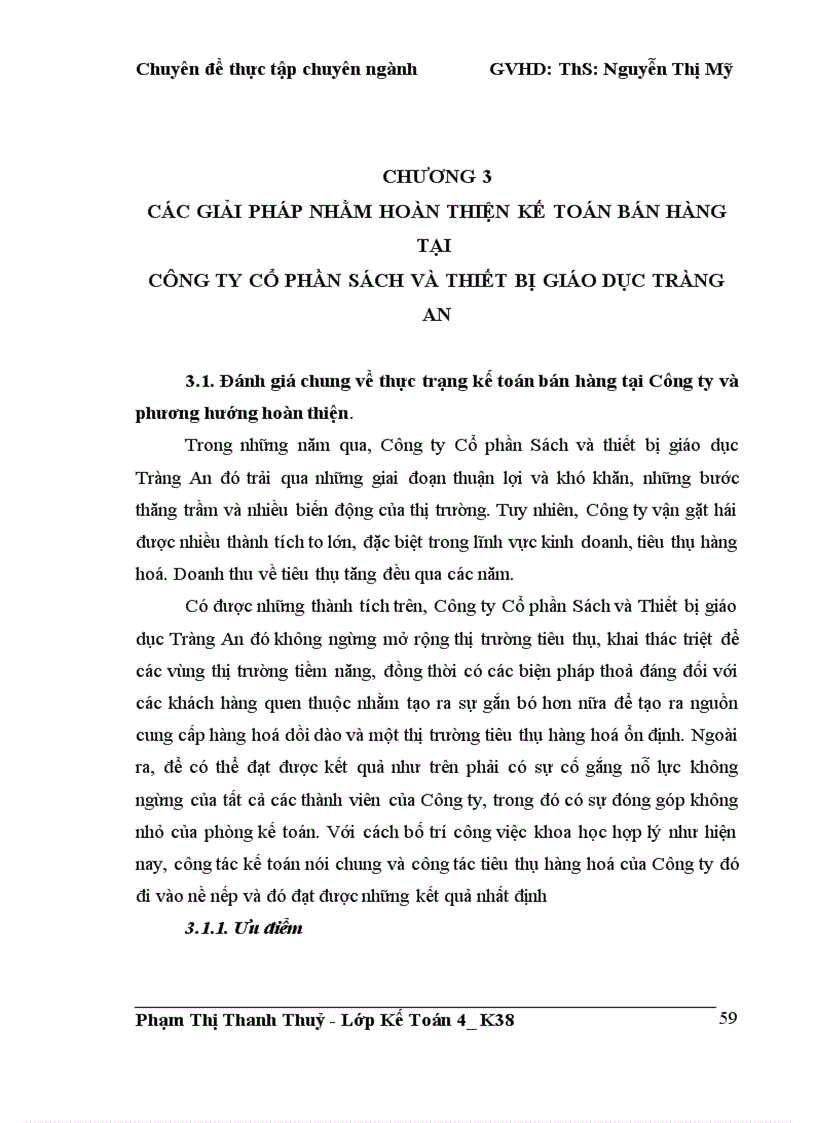 image for page Hoàn thiện kế toán bán hàng tại Công ty Cổ phần Sách và Thiết bị giáo dục Tràng An 1