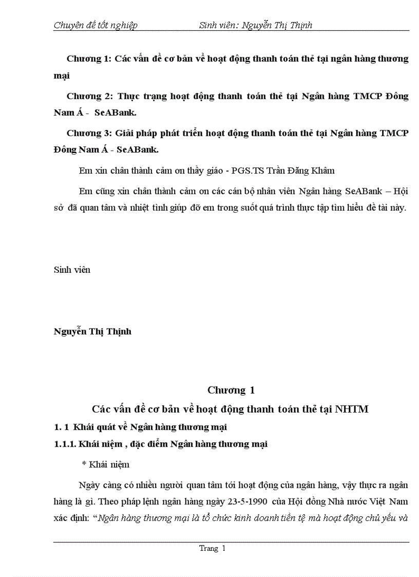 image for page Phát triển hoạt động thanh toán thẻ tại Ngân hàng TMCP Đông Nam Á 1