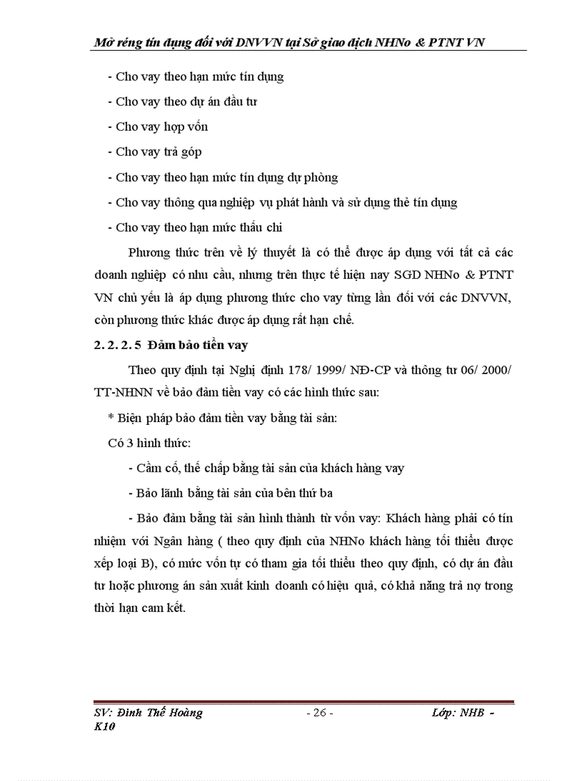 image for page Giải pháp mở rộng tín dụng đối với các doanh nghiệp vừa và nhỏ tại SGD NHNo PTNT VN 1