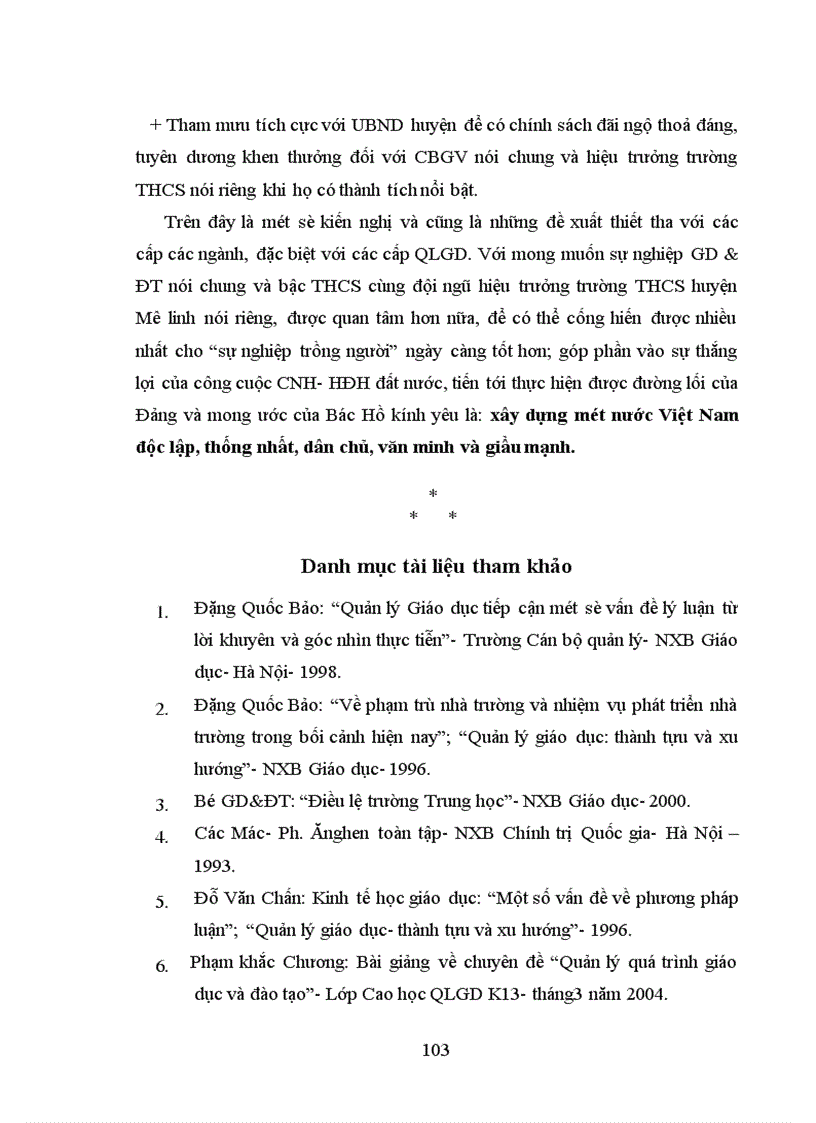 image for page Một số biện pháp bồi dưỡng đội ngũ hiệu trưởng trường THCS huyện Mê Linh tỉnh Vĩnh Phúc trong giai đoạn hiện nay 1