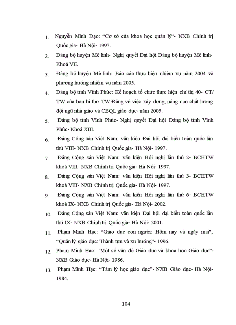 image for page Một số biện pháp bồi dưỡng đội ngũ hiệu trưởng trường THCS huyện Mê Linh tỉnh Vĩnh Phúc trong giai đoạn hiện nay 1