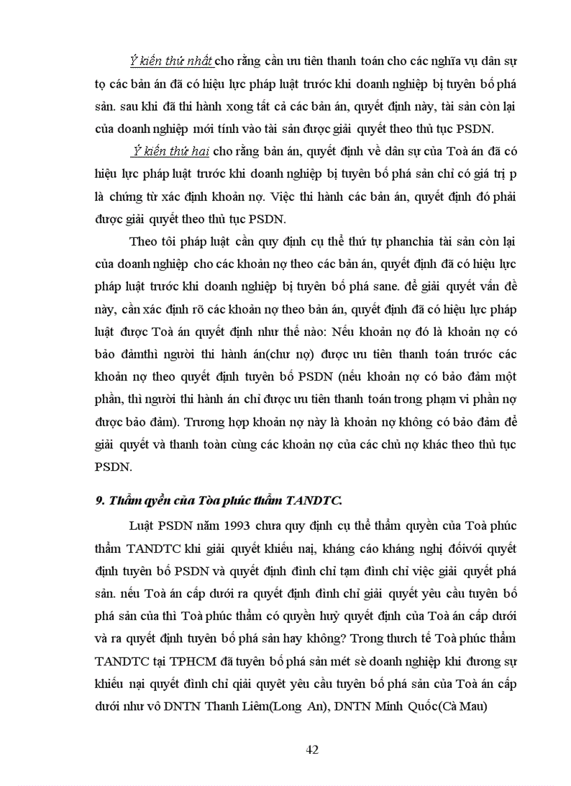image for page một số vấn đề cơ bản về lý luận và thực tiễn thi hành của pháp luật phá sản doanh nghiệp Việt Nam 1