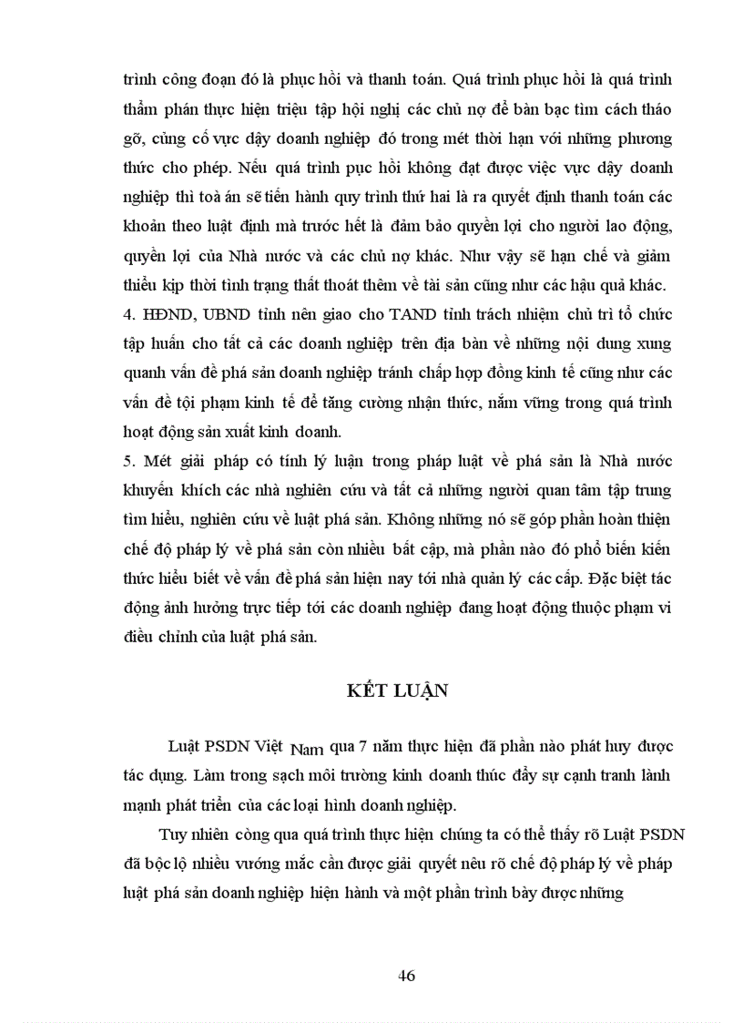 image for page một số vấn đề cơ bản về lý luận và thực tiễn thi hành của pháp luật phá sản doanh nghiệp Việt Nam 1