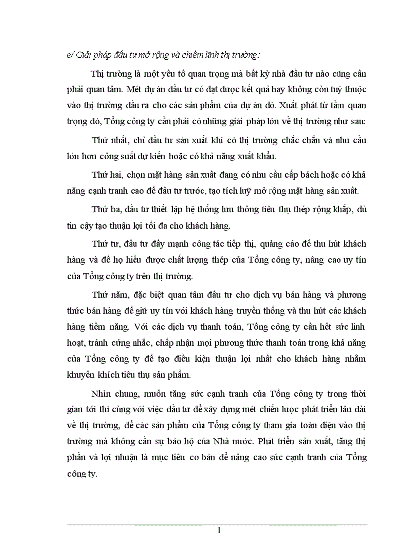 image for page Đầu tư nâng cao khả năng cạnh tranh của Tổng công ty thép Việt Nam 1