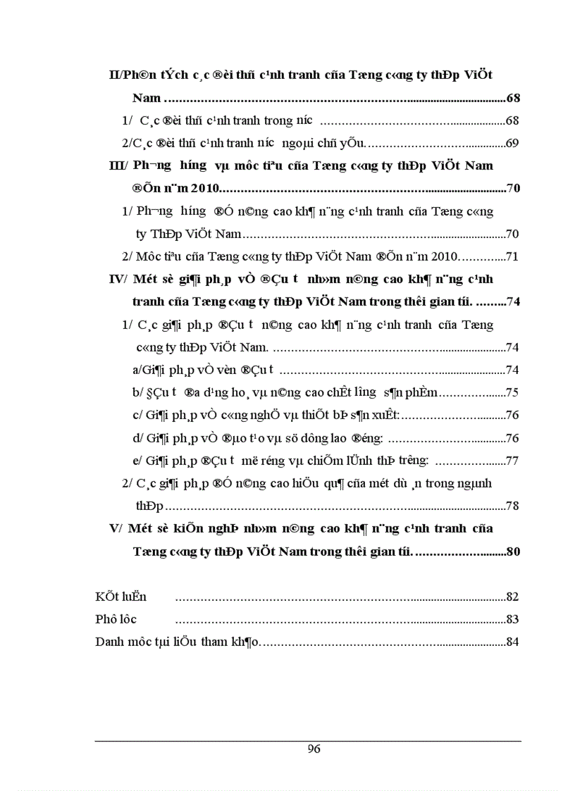 image for page Đầu tư nâng cao khả năng cạnh tranh của Tổng công ty thép Việt Nam 1