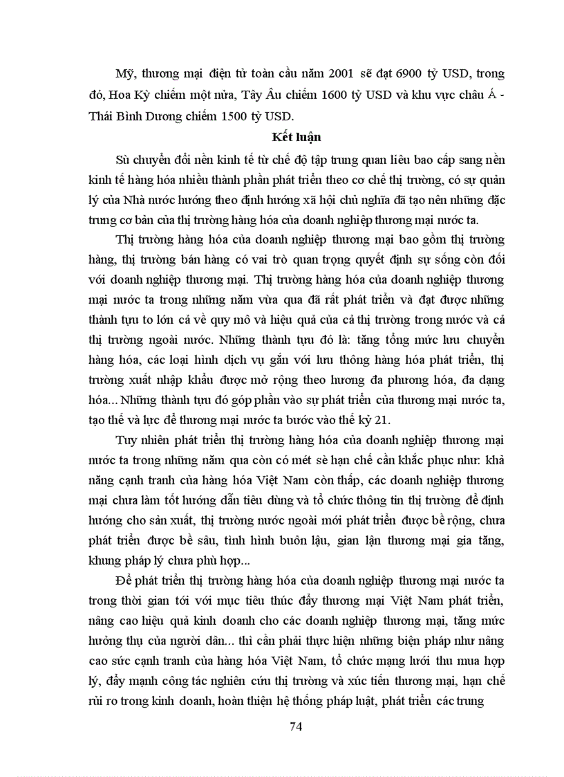 image for page Những biện pháp nhằm phát triển thị trường hàng hóa của doanh nghiệp thương mại nước ta trong thời gian tới 1