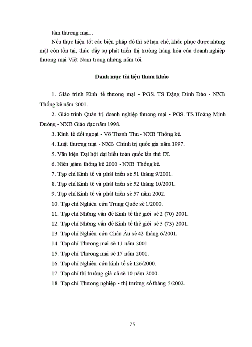 image for page Những biện pháp nhằm phát triển thị trường hàng hóa của doanh nghiệp thương mại nước ta trong thời gian tới 1
