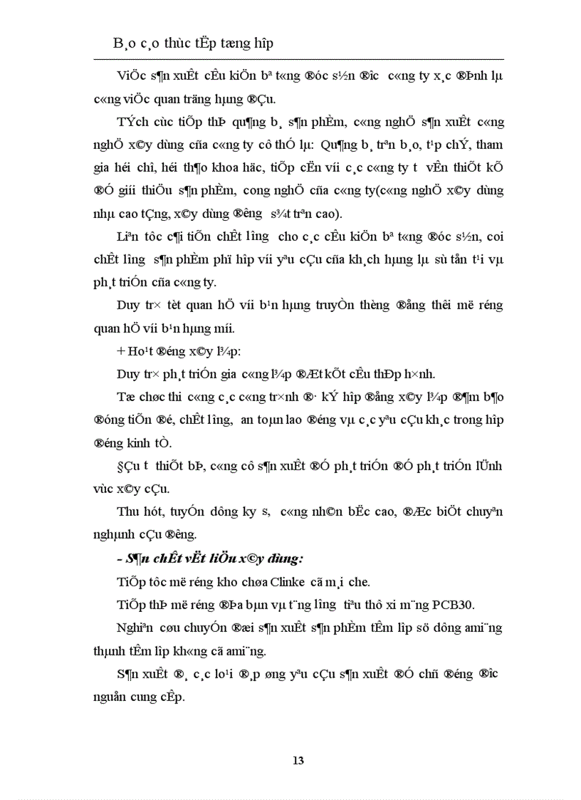 image for page Phương hướng và mục tiêu hoạt động của công ty cổ phần và xây dựng Vinaconex Xuân Mai trong thời gian tới