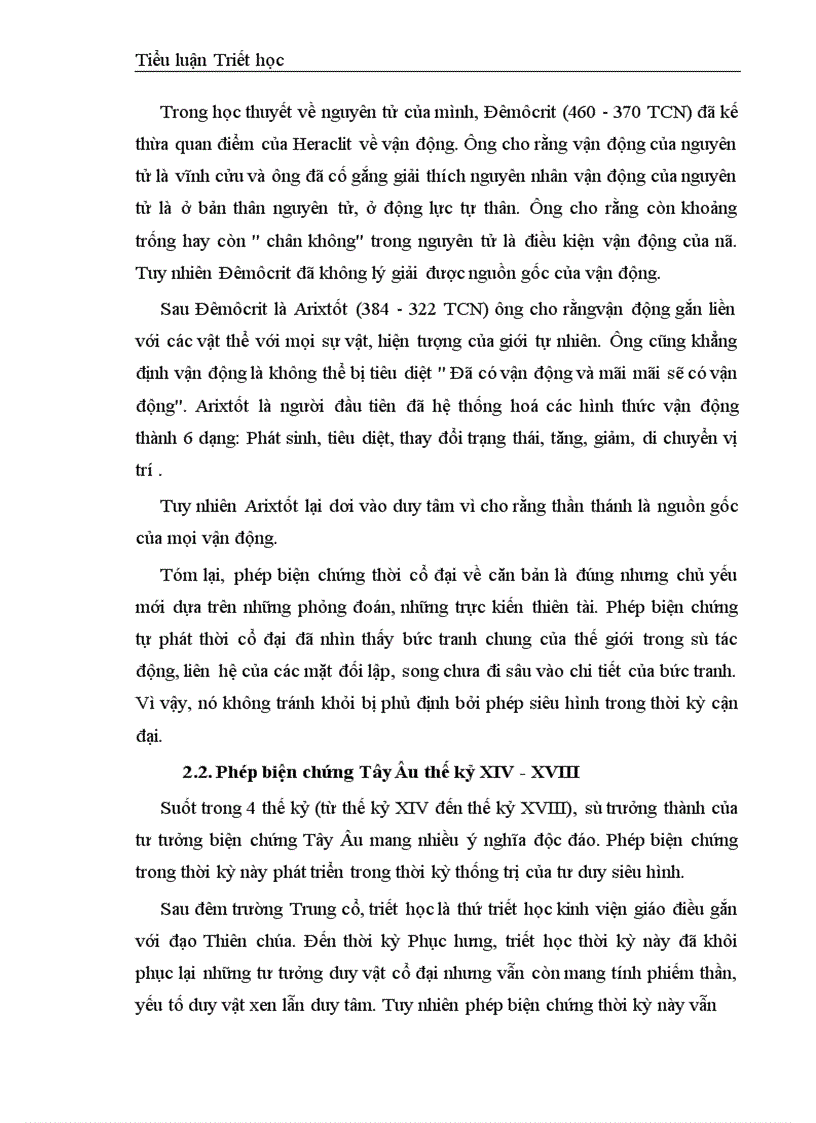 image for page Phân tích những thành tựu và hạn chế của phép biện chứng và chủ nghĩa duy vật trước Mác 1