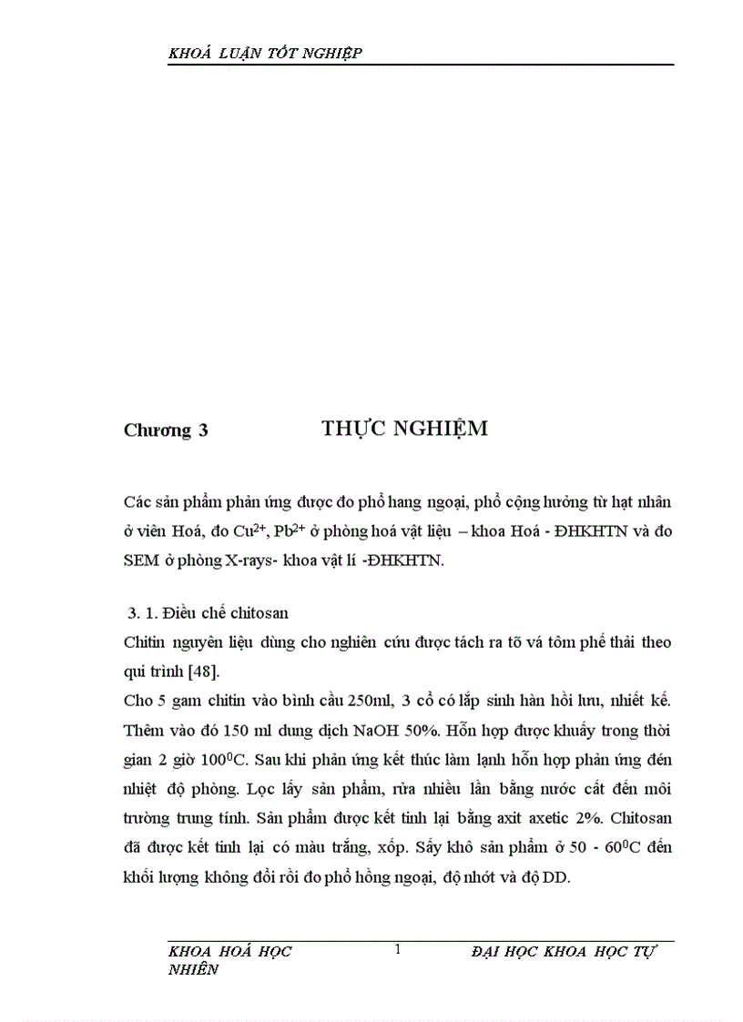 image for page Nghiên cứu phản ứng thuỷ phân chitosan bằng một số axít hữu cơ 1