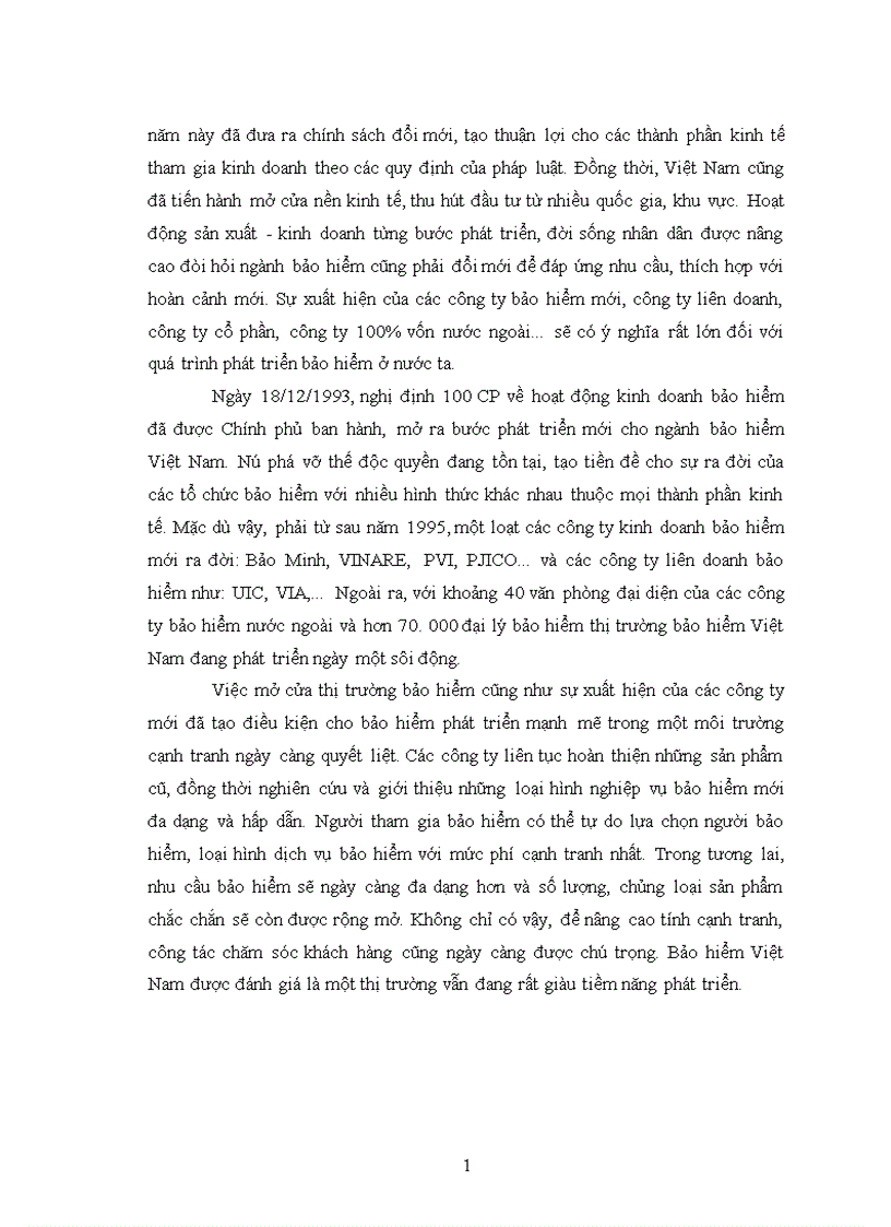 image for page Bảo hiểm Việt Nam thực trạng và giải pháp phát triển 1