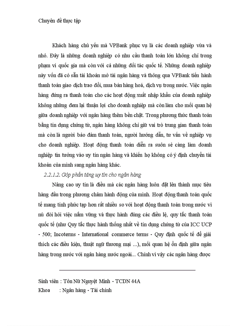 image for page Hoàn thiện hoạt động thanh toán theo phương thức tín dụng chứng từ tại Ngân hàng thương mại cổ phần các doanh nghiệp ngoài quốc doanh Việt Nam VPBank 1